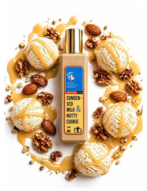 Condensed Milk & Nutty Cookie