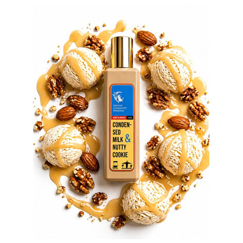 Condensed Milk & Nutty Cookie
