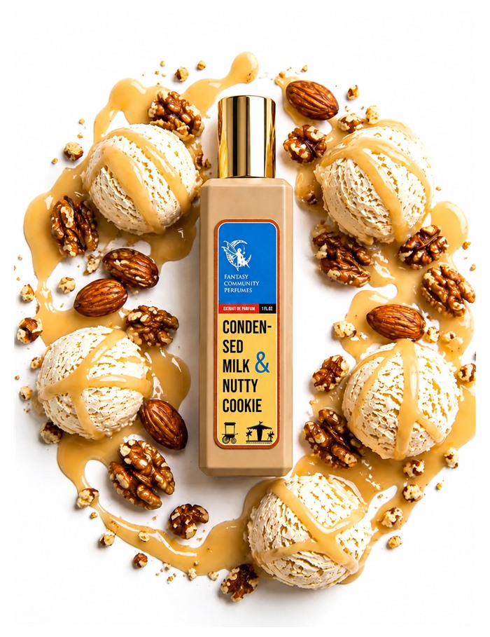Condensed Milk & Nutty Cookie