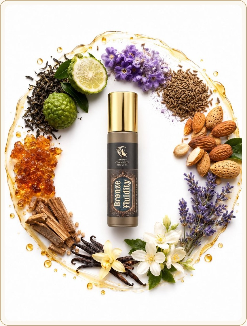 Bronze Fluidity oil roller 10 ml