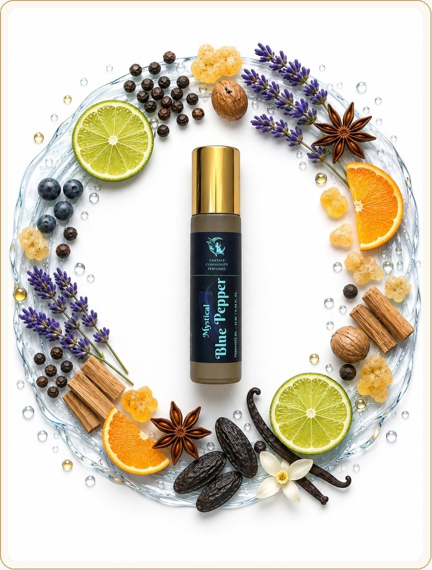 Mystical Blue Pepper oil roller 10 ml