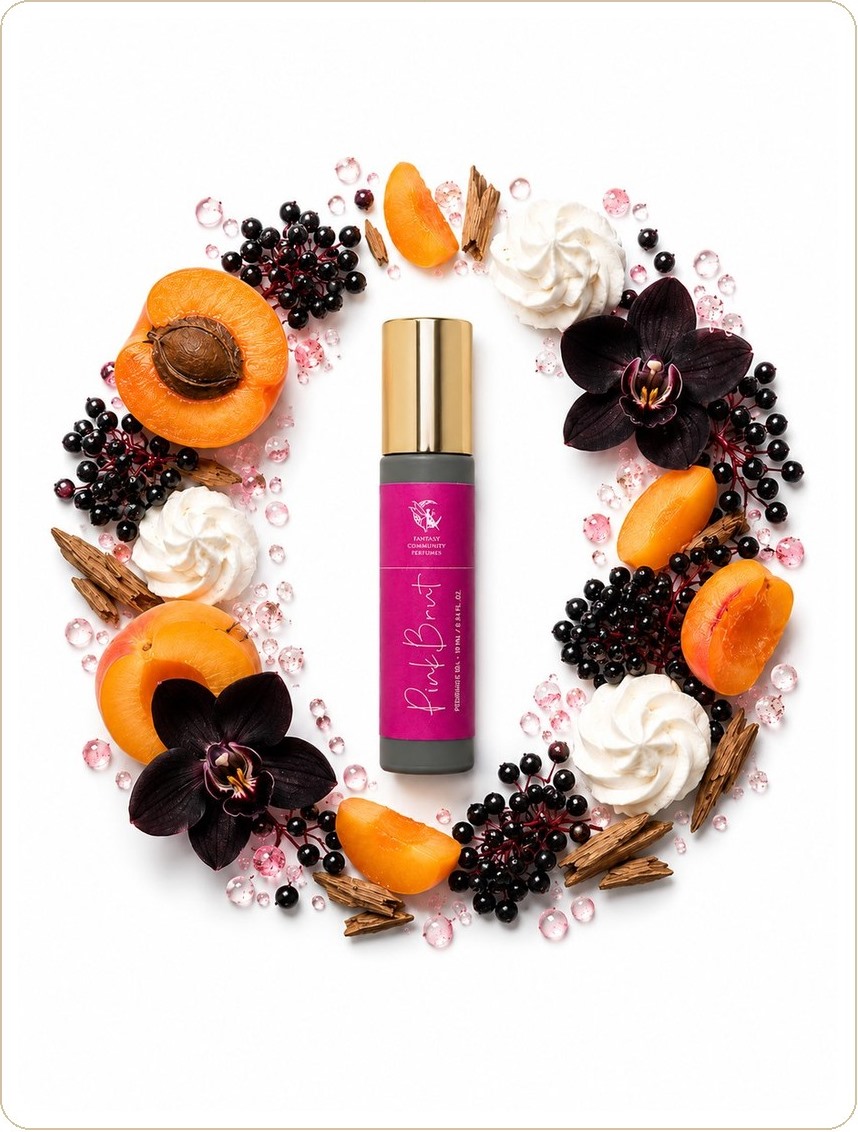 Pink Brut oil roller 10 ml