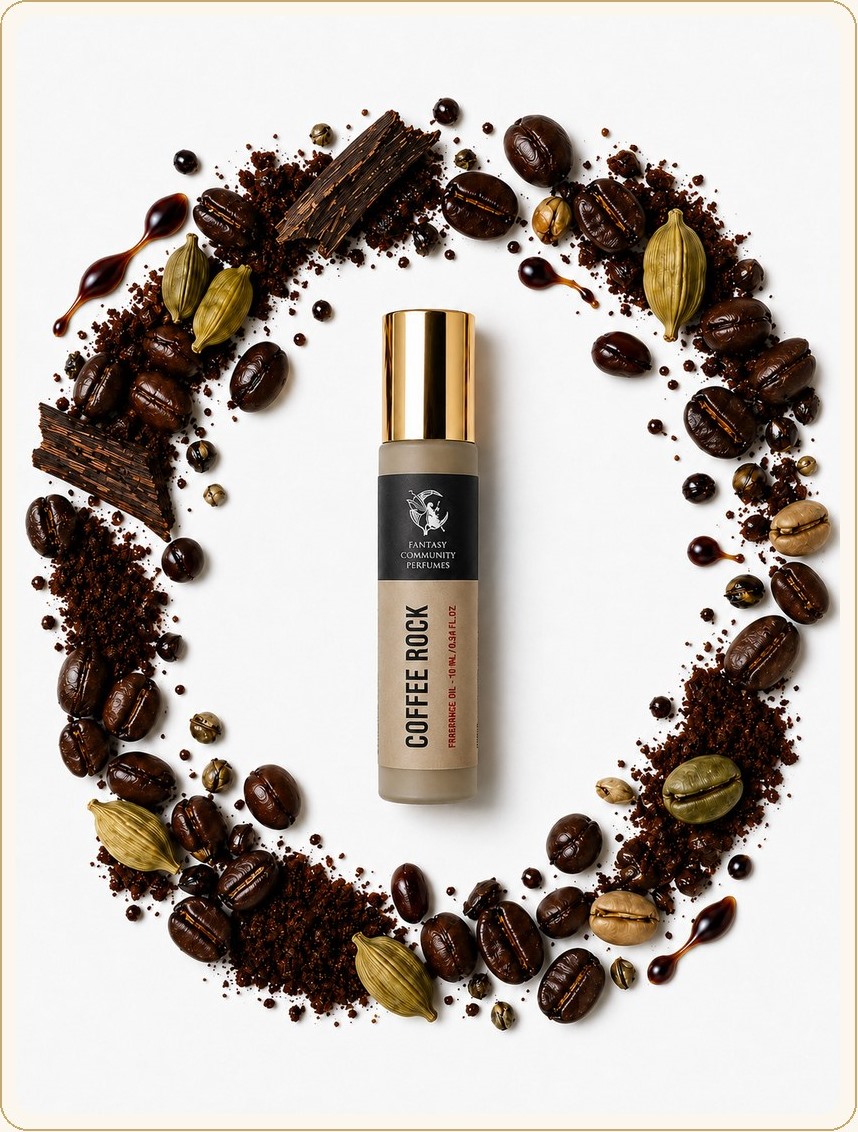 Coffee Rock oil roller 10 ml