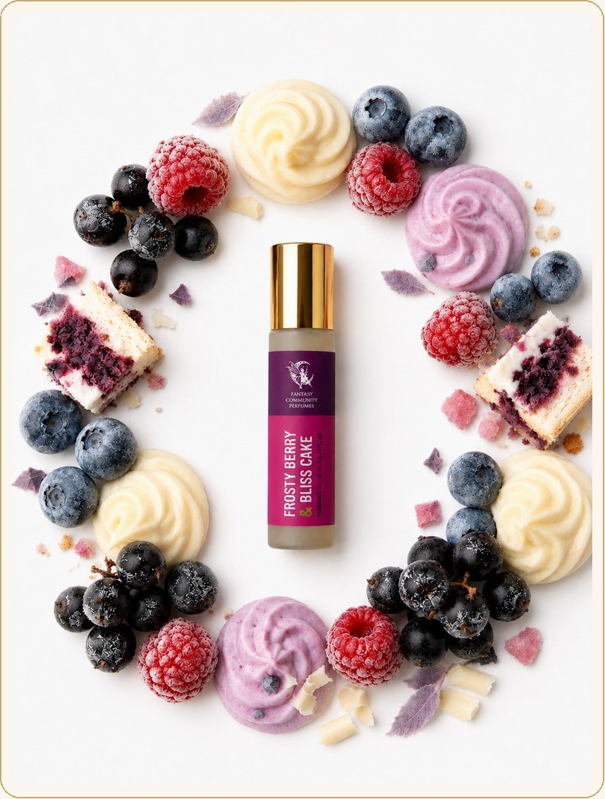 Frosty Berry and Bliss Cake oil roller 10 ml