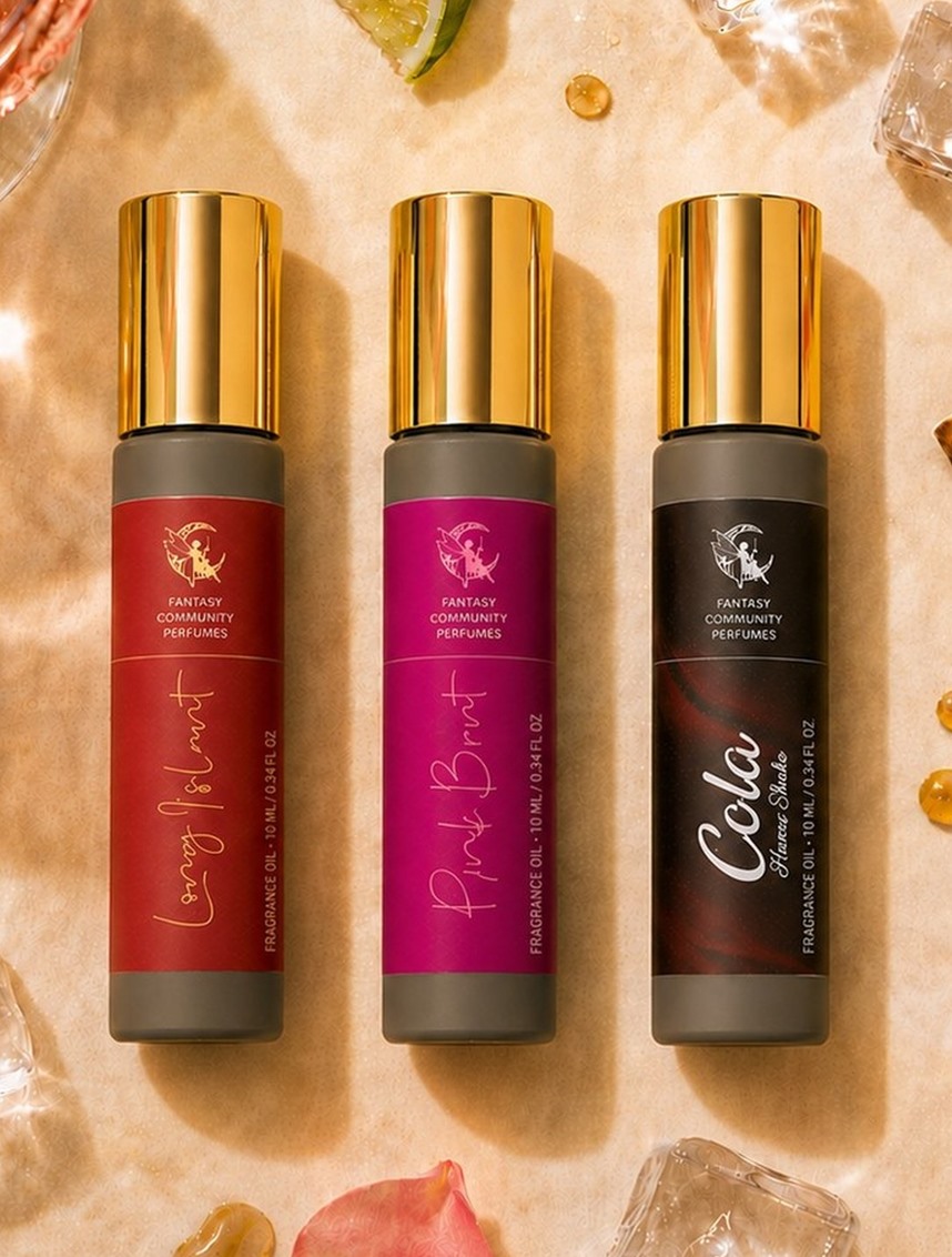 Evening at the Bar — oil perfume set of 3 rollers