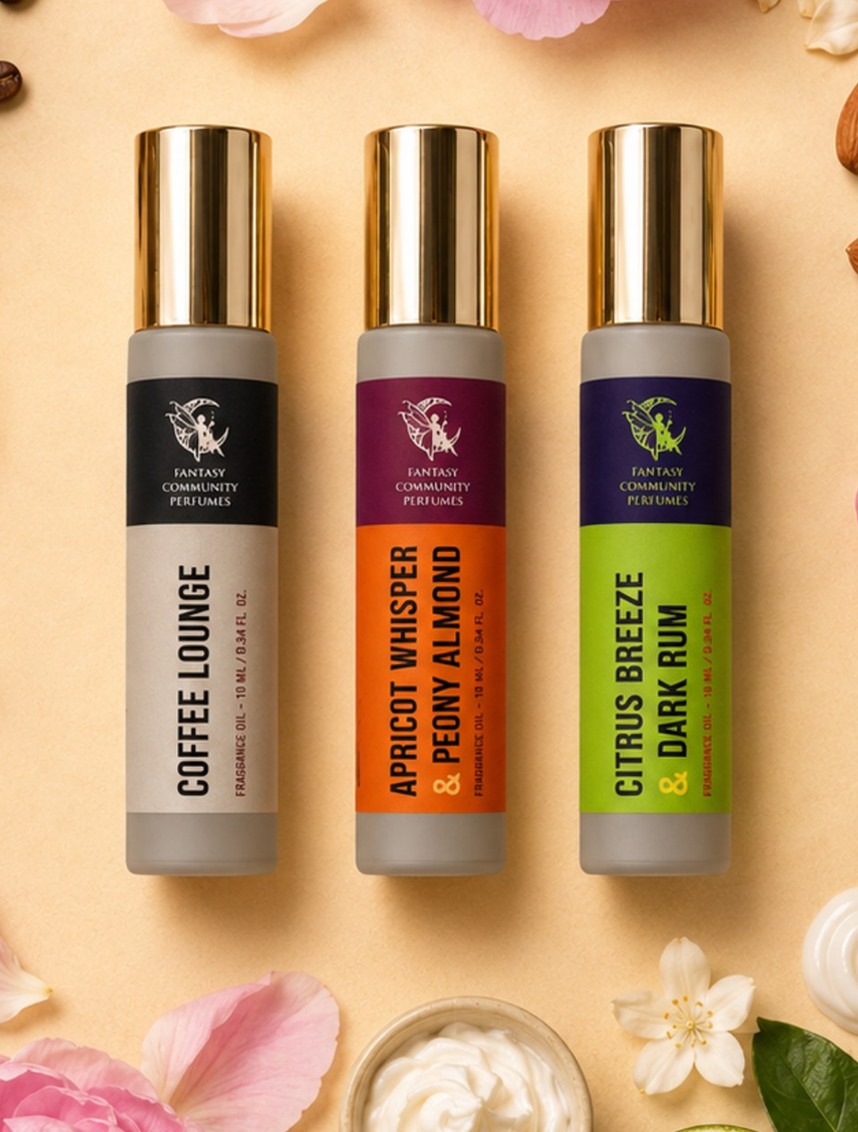 Wardrobe 24/7 — oil perfume set of 3 rollers